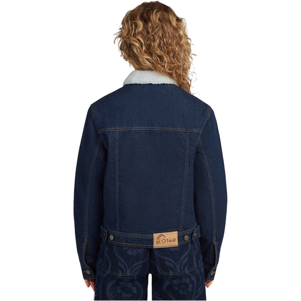 2026 O'Neill Womens O'riginals Denim Jacket 1500165 - Indigo Denim